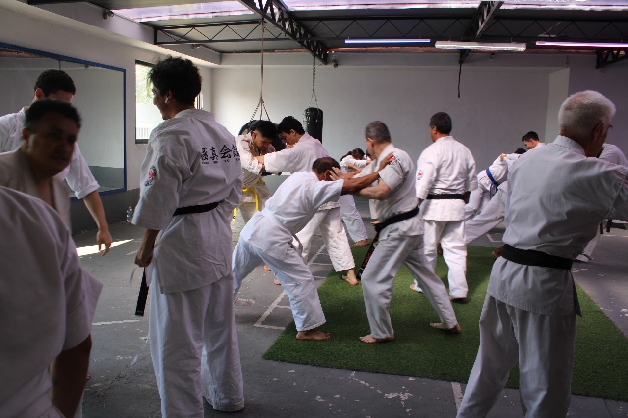 Trabajo de clinch y control en pareja
